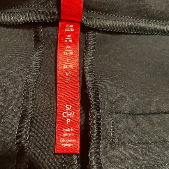 (NEW) SPANX Hi Waist Straight Leg Ponte Pants, Black - S - Picture 6 of 12